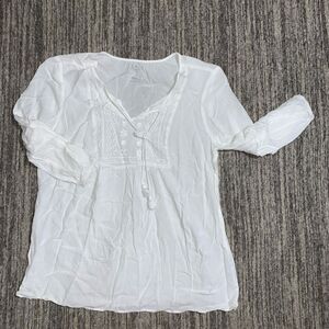 St. John's Bay White Blouse